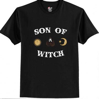 Shirt for the boy of a witch